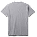 Yeti Logo Badge Premium Short Sleeve T-Shirt - Grey/Navy