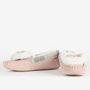 Barbour Ladies Darcie Slippers - Pink Suede