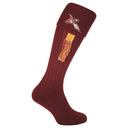 Jack Pyke Pheasant Socks - Burgundy