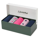 Schoffel Ladies Bamboo Socks - Navy Pink Mix