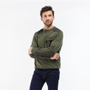 Barbour Holkham Crew Sweatshirt - Olive