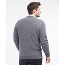 Barbour Cotton Twist Nelson Crew Neck Sweater - Navy