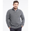 Barbour Cotton Twist Nelson Half Zip Sweater - Navy