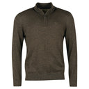 Barbour Firle Half Zip Sweater - Olive Marl