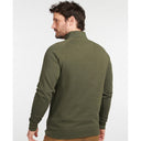 Barbour Essential Half Snap Neck Sweater - Dark Olive