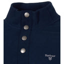 Barbour Essential Half Snap Neck Sweater - Navy