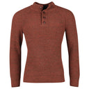 Barbour Horseford Half Button Jumper - Cinnamon