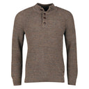 Barbour Horseford Half Button Jumper - Sandstone