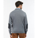 Barbour Loyton Merino V Neck Sweater - Grey Marl