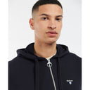 Barbour Wallington Zip Hoodie - Navy