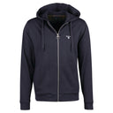 Barbour Wallington Zip Hoodie - Navy