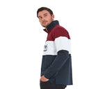 Schoffel Unisex Exeter Heritage 1/4 Zip Sweater - Bordeaux