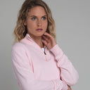 Schoffel Ladies Polperro Pima 1/4 Zip Sweater - Blush