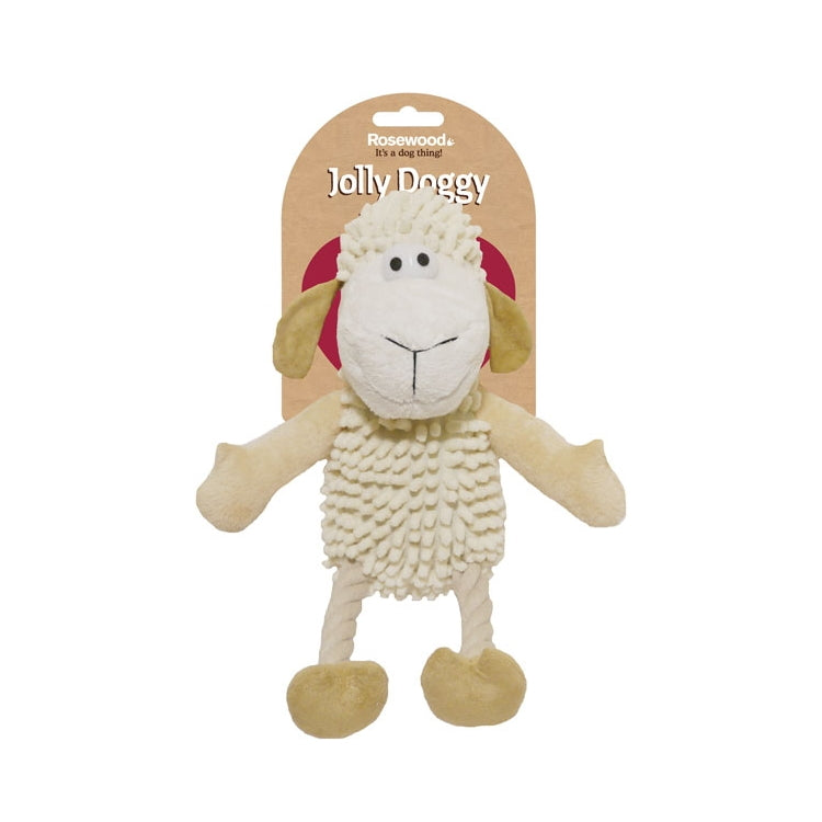 Rosewood Natural Puppy Toys - Farmyard Sheep