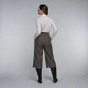 Schoffel Ladies Tweed Culottes - Loden Green Herringbone Tweed