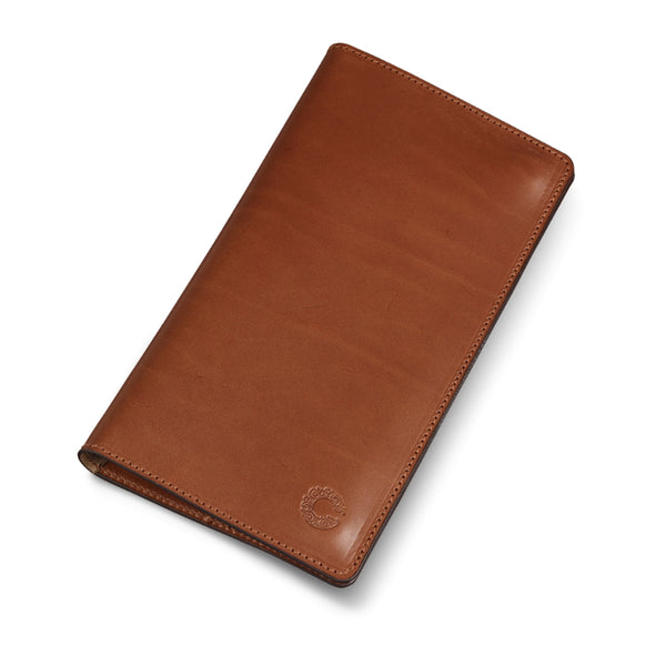 Croots Byland Leather Certificate Wallet - London Tan