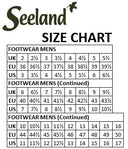 Seeland Size Chart