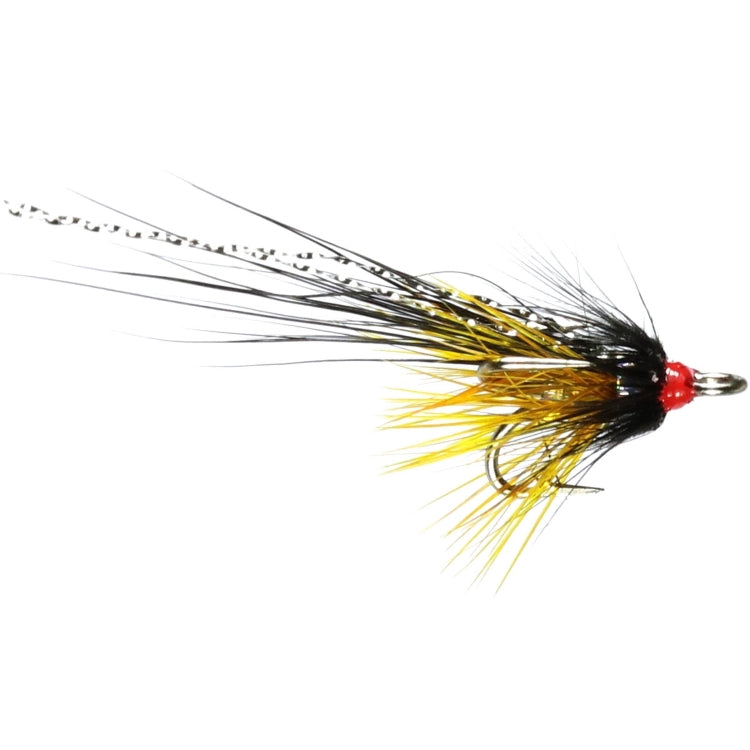 Micro Black and Yellow Treble Flies