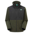 Ridgeline Hybrid Fleece - Olive/Black