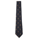 Schoffel Silk Tie - Navy Pheasant